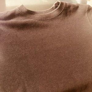 Men’s S FootAction Long Sleeve Black Thermal